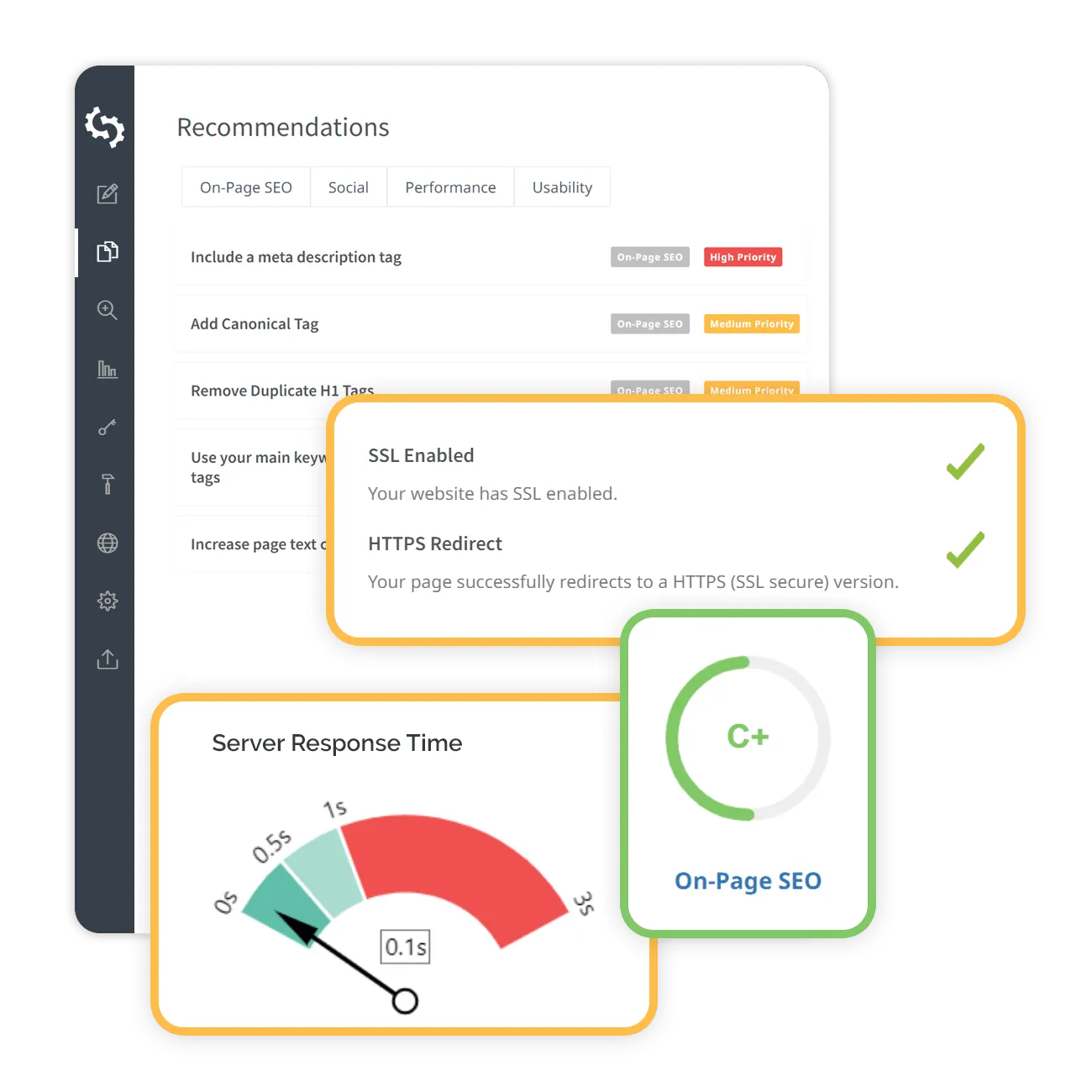 Rapport d'audit SEO en ligne NOVA Business