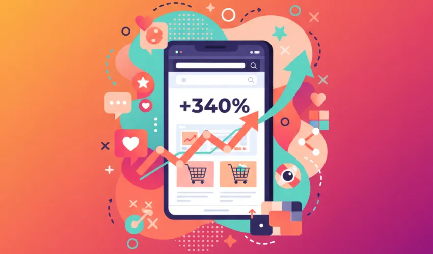 Exemple de visuel Instagram créé pour un client e-commerce